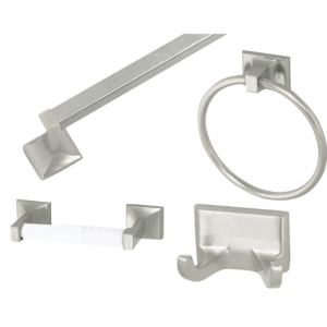 BATH - ACCESSORIES KIT - SATIN NICKEL