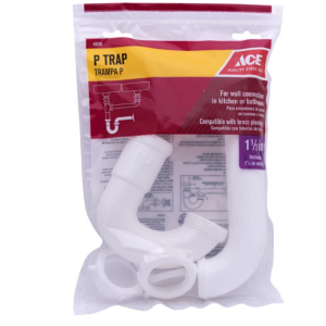 PVC - P-TRAP - 1-1/2 - WHITE
