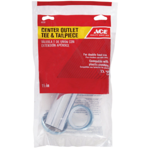 PVC - CENTER OUTLET TEE & TAILPIECE
