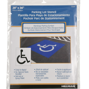 HANDICAP STENCIL 28X36"