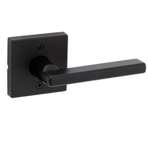 DOOR - KWIKSET - HALIFAX LEVER - DUMMY - BLACK