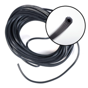 SCREEN SPLINE - .140 - 25' - BLACK