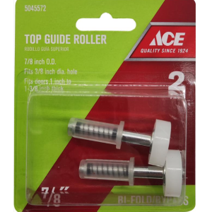 BI-FOLD DOOR  TOP GUIDE ROLLER - 7/8" - 2PK