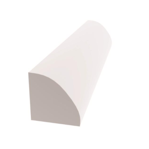 MOLDING - ROUND 3/4 3/4 - 8' - PVC