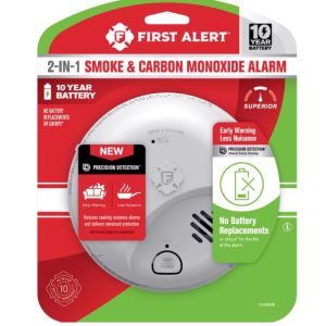 SMOKE/CO ALARM - 10YR BATTERY
