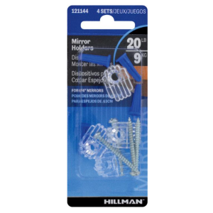 MIRROR HOLDER KIT 20LB - 4PK