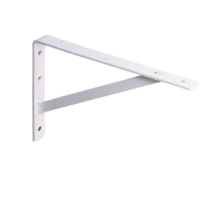 SHELF BRACKET - 12" - WHITE