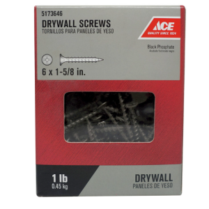 SCREWS - DRYWALL - COURSE - #6 X 1-5/8" - 1LB