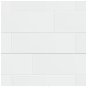 CERAMIC WALL TILE - 8 x 24 - WHITE