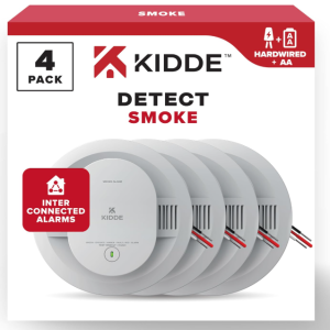 SMOKE ALARM - HARDWIRE - 4PK