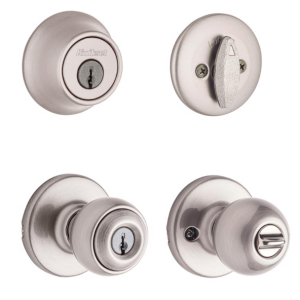DOOR - KWIKSET - ENTRY COMBO - SATIN NICKEL