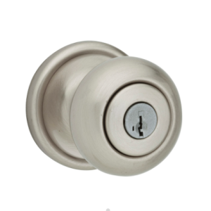 DOOR - KWIKSET - STOREROOM HANCOCK SMART KEY - SATIN NICKEL
