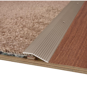 CARPET TRIM - 72" - PEWTER - ALUMINUM
