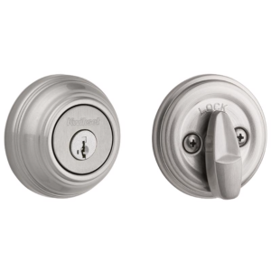 DOOR - KWIKSET - DEADBOLT SINGLE CYLENDAR - SATIN NICKEL