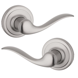 DOOR - KWIKSET - TUSTIN PASSAGE LEVER - SATIN NICKEL