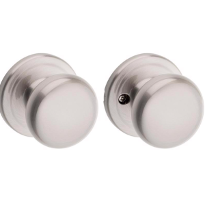 DOOR - KWIKSET - JUNO PASSAGE KNOB - SATIN NICKEL