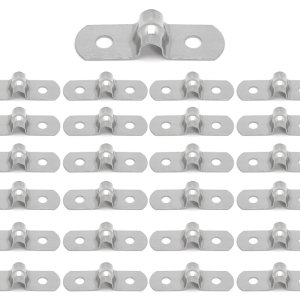 WIRE SHELF - U CLIPS - STAINLESS - 25PK