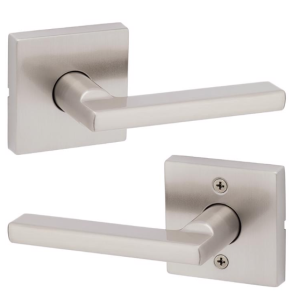 DOOR - KWIKSET - HALIFAX PASSAGE LEVER - SATIN NICKEL