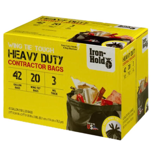 TRASH BAGS - 42GAL - 20CT