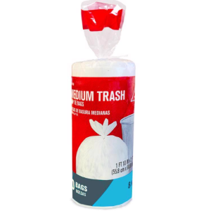 TRASH BAGS - 8 GAL - 40CT