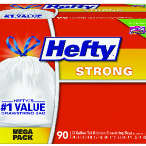 TRASH BAGS - 13 GAL - 90CT
