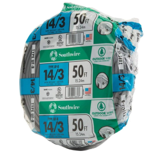 WIRE - BUILD WIRE - 50ft 14/3 UF