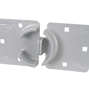 SECURITY - 6 HOLE HASP - CHROME